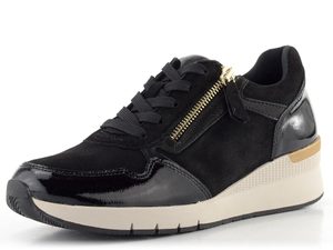 Gabor tenisky na klínku černé 76.508.37