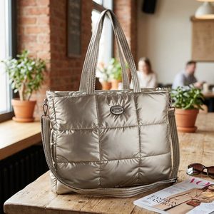 Ara prošívaná shopper kabelka Nina Moon-Met 16-21912-62