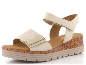 Gabor sandály na klínu creme 82.700.52