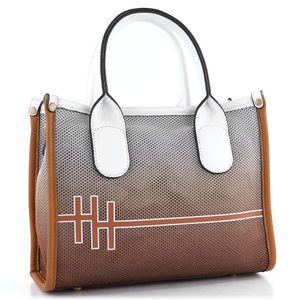 Hispanitas malá kabelka Cuoio/White BV253825