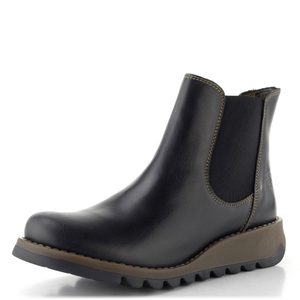 Fly London chelsea členková obuv black SALV195FLY