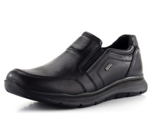 Ara pánske nazúvacie poltopánky čierne Benjo 11-24606-01