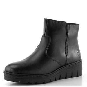 Rieker kotník na klínku černý X9165-01