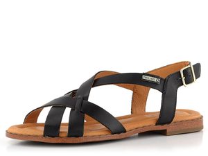 Pikolinos pásikové sandále Algar Black W0X-0556ST