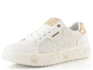 Mustang tenisky s potištěnou podešví white 26M0482001