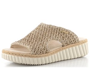 Rieker pantofle na klínku marble 69280-60