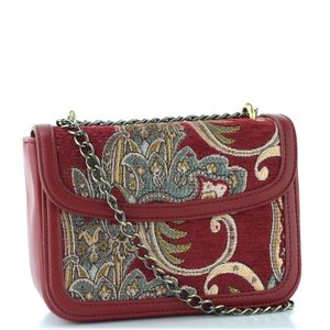 Bulaggi malá crossbody kabelka červená se vzorem BU30-261350