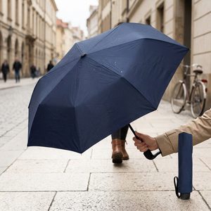 Doppler Derby skládací deštník Hit Uni tmavě modrý 700263PCZ14