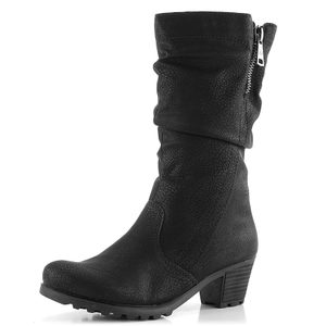 Rieker zateplené variabilné poločižmy čierne Y8053-00