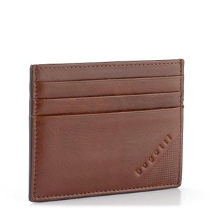 Bugatti vreckové puzdro na karty cognac 49125007