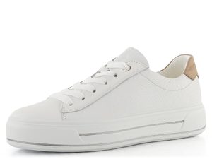 Ara dámske širšie tenisky Canberra Weiss/Sand 12-23003-04