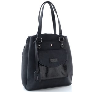 Rieker kabelka - batoh modro-černý H1036-14