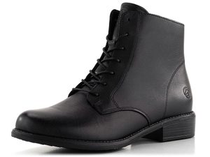 Remonte elegantní kotník šněrovací černý D0F73-01