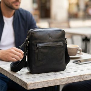 Lagen pánské crossbody black LGB C001 JD
