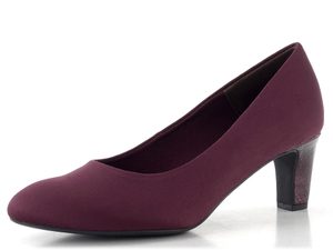 Tamaris textilní lodičky burgundy comb 1-22418-41