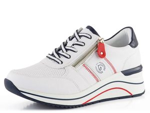 Remonte tenisky na kline Weiss/Pazifik/Rosso D0T04-81