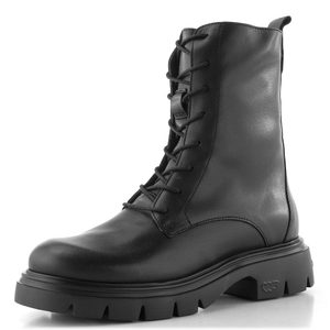 Wonders šněrovací kotník na hrubé podešvi negro A-4313