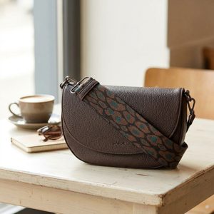 Gabor klopnová kabelka Linda dark brown 012966
