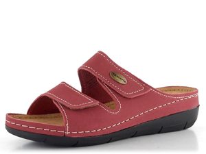 Tamaris fuzbetové šľapky Red 1-27510-41