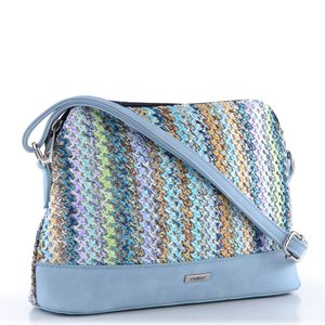 Rieker farebná kabelka Blau-Multi/Aqua H1510-90
