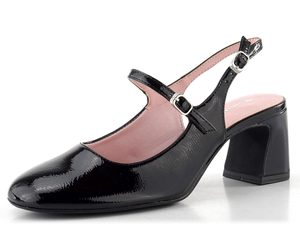 Tamaris lodičky s nártovým páskem a volnou patou černé 1-29601-46