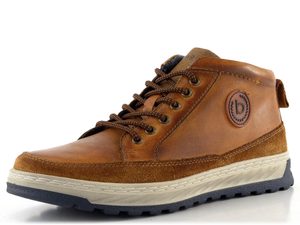 Bugatti šnurovacia pánska členková obuv hnedá 325-79438-3500