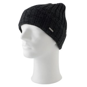 Bugatti pánská pletená čepice melírovaná charcoal 629312-980