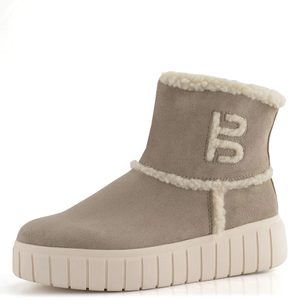 Bagatt vyteplený kotník na platformě béžový D31-AMC52-6469