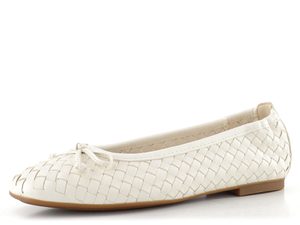 Gabor proplétané kožené baleríny latte 84.145.20