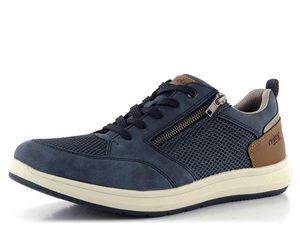 Rieker tmavě modré polobotky se zipem 16901-14