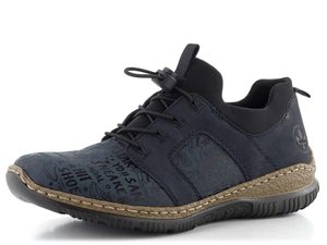 Rieker prozouvací polobotky modré N3295-14