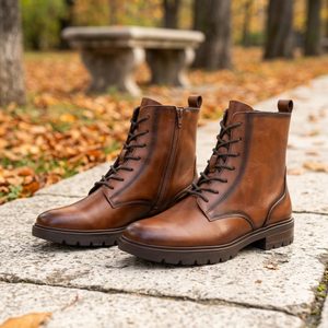 Ara šněrovací kotník Cambridge Cognac 12-11260-09