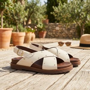 Pikolinos sandále na platforme Palma Marfil W4N-0650C1