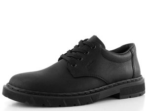 Rieker pánské polobotky černé 31610-00