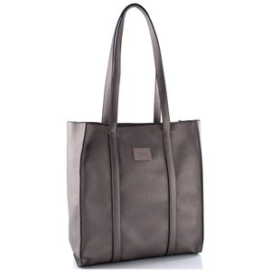 Gabor metalická shopper kabelka Elfie old silver 012032