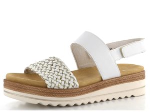 Remonte sandály na platformě Weiss/Gold D0Q56-80