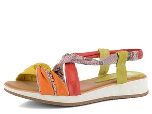 Marila sandálky na platforme Cer.Multicolor 1017/ES-30