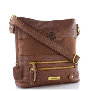 Rieker kombinovaná crossbody kabelka hnědá H1346-22