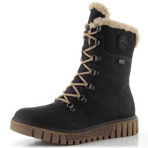 Rieker vyšší kotník na platformě černý Y3424-00