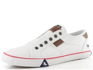 Mustang pánské tenisky bez tkaniček white 26M0211005