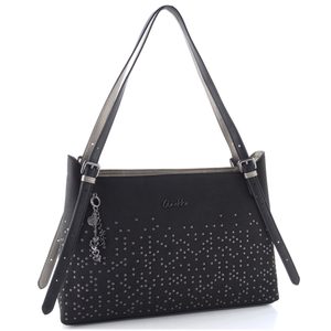 Anekke shopper kabelka černá/metalická 43622-453