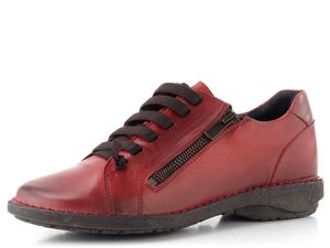 Creator poltopánky so zipsom Soft Antique red IB 20538