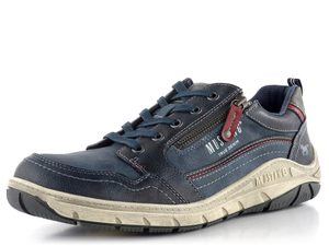 Mustang pánske modré poltopánky so zipsom 4160-302-008