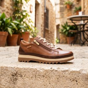 Pikolinos šněrovací polobotky se zipem Vigo topo W3W-6979C5