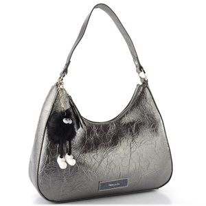 Tamaris kabelka cez rameno Gilla darksilver 34012