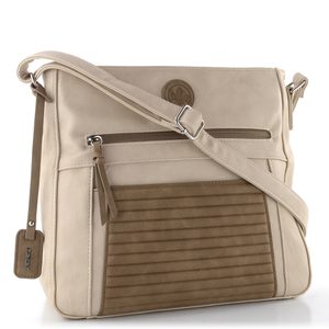 Rieker crossbody kabelka ivory/fango H1481-60