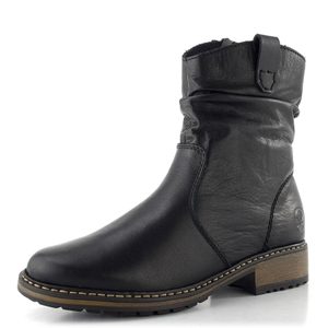 Rieker černý hladký kotník Z6883-00