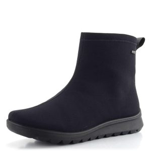 Ara širší textilní kotník s membránou Toronto Schwarz 12-40412-01