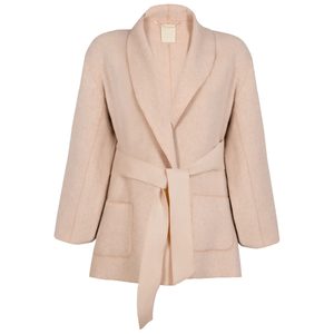 Högl luxusní vlněný kabát rose 9-193010-4700