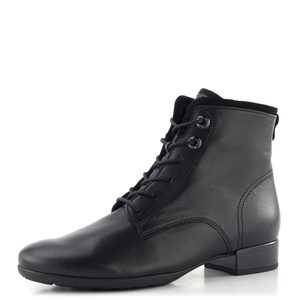 Gabor širší šněrovací kotník černý 72.715.57